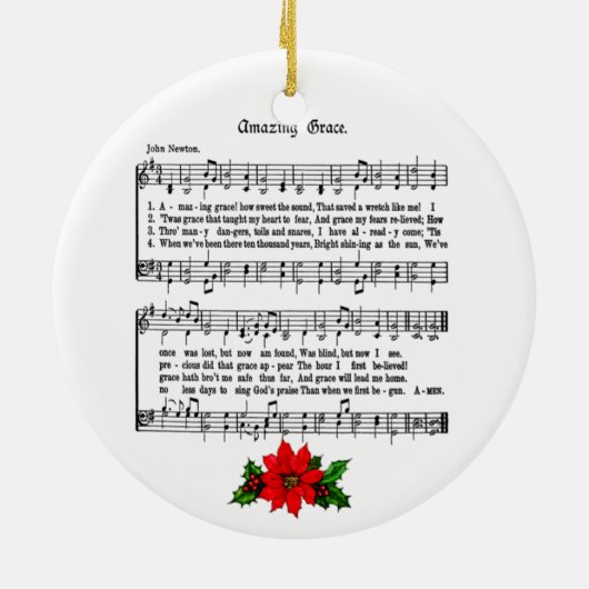AMAZING GRACE-ORNAMENT KERAMISCH ORNAMENT (Achterkant)