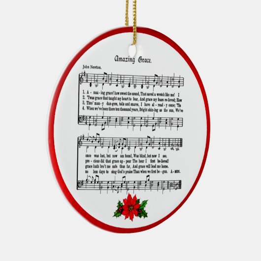 AMAZING GRACE-ORNAMENT KERAMISCH ORNAMENT (Rechts)