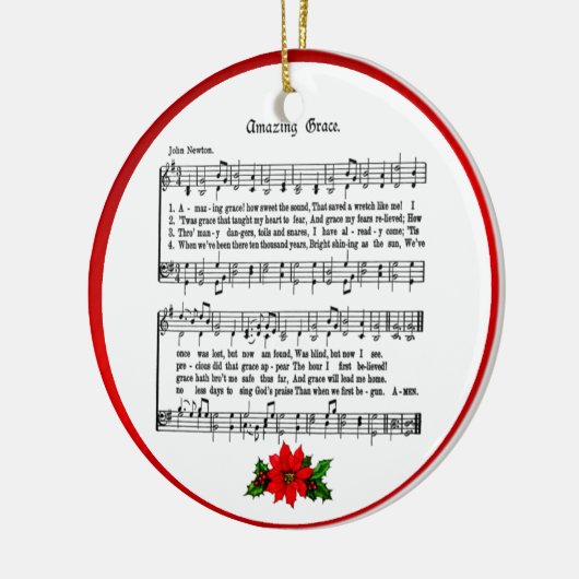 AMAZING GRACE-ORNAMENT KERAMISCH ORNAMENT (Links)