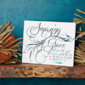 Amazing Grace Plaque Fotoplaat (Zijkant)