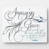 Amazing Grace Plaquette Fotoplaat (Voorkant)