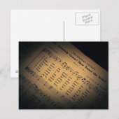 Amazing Grace Post Card Briefkaart (Voorkant / Achterkant)