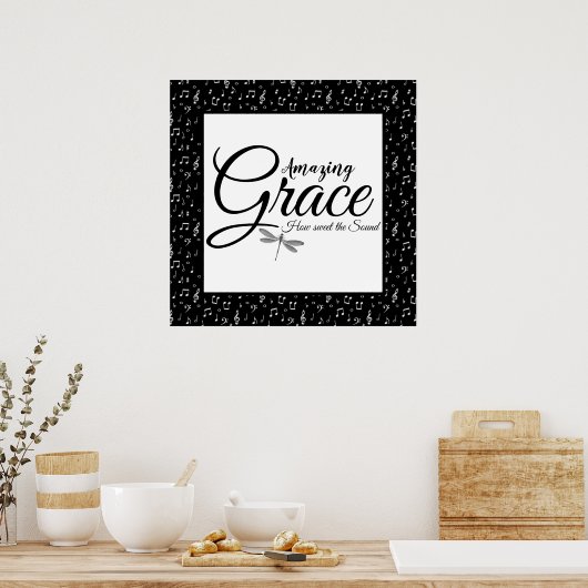 Amazing Grace Poster (Keuken)