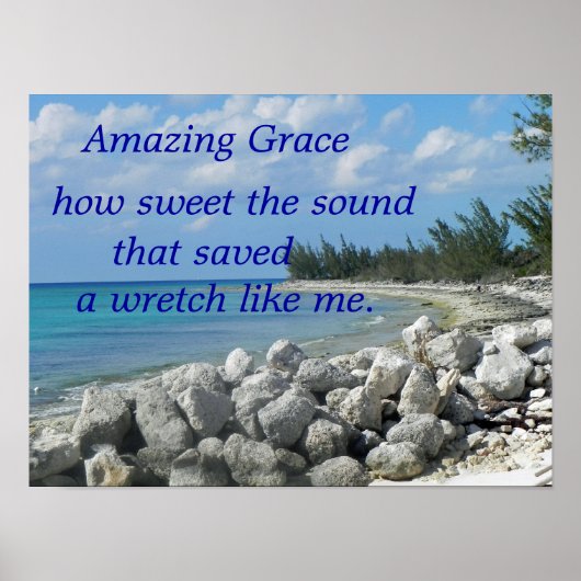 Amazing Grace Poster (Voorkant)