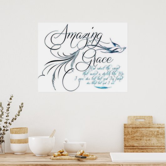 Amazing Grace Poster (Keuken)