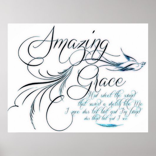 Amazing Grace Poster (Voorkant)