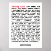 Amazing Grace Poster (Voorkant)