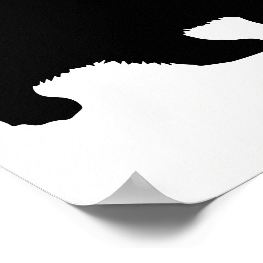 Amazing Grace Rescued Cat Poster (Hoek)