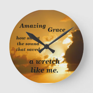 Amazing Grace Ronde Klok