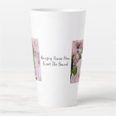 Amazing Grace Roses Latte Mug SVG Latte Mok (Voorkant)