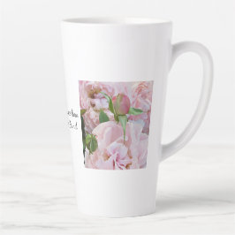 Amazing Grace Roses Latte Mug SVG Mok