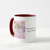 Amazing Grace Roses Mug SVG Mok (Voorkant links)