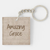 Amazing Grace Sleutelhanger (Achterkant)