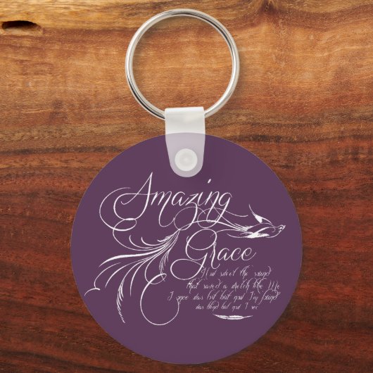 Amazing Grace Sleutelhanger (Voorkant)