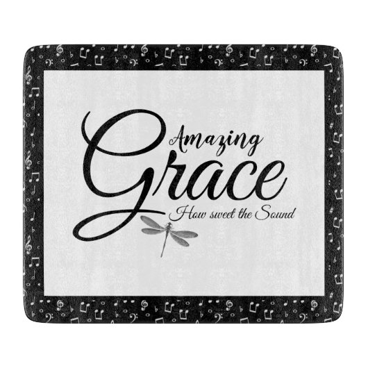 Amazing Grace Snijplank (Voorkant)