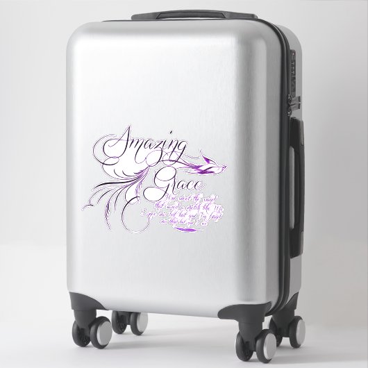 Amazing Grace Sticker (Koffer)