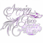 Amazing Grace Sticker (Voorkant)