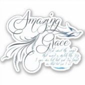 Amazing Grace Sticker (Voorkant)