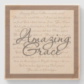 Amazing Grace Stone Onderzetter (Voorkant)