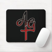 Amazing Grace Tattoo Bloedend Hart Muismat (Met muis)