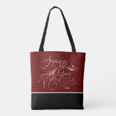 Amazing Grace   Tote Tas (Achterkant)
