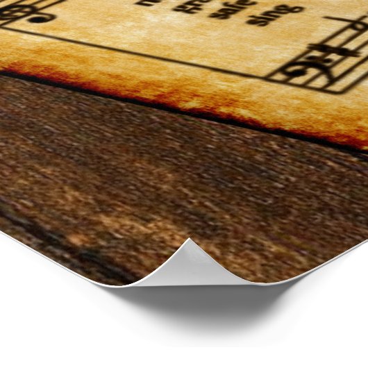 Amazing Grace  Wall Poster (Hoek)