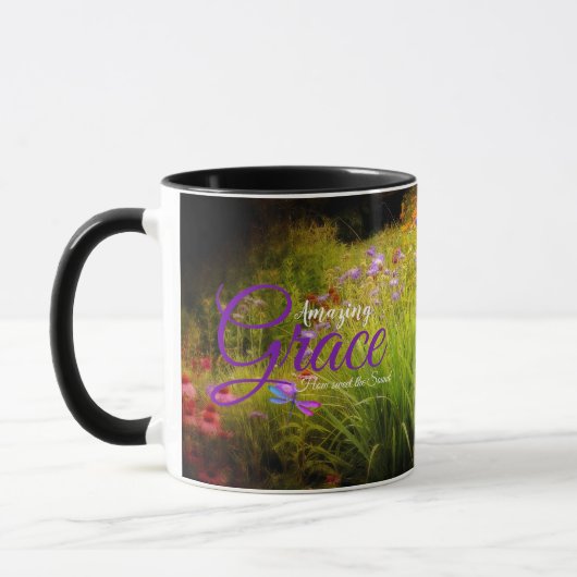 Amazing Grace wilde bloemen Mok (Links)