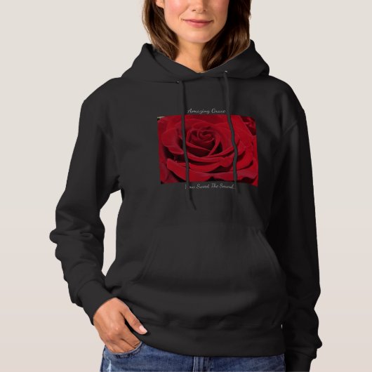 Amazing Grace Women's Hoodie RR1 by StanVG (Voorkant)