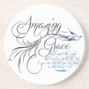 Amazing Grace Zandsteen Onderzetter