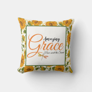 Amazing Grace Zonnebloemen Kussen