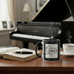 Amazing Grace zwart-wit muziek Mok