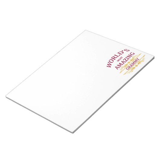 Amazing Grammy Notitieblok (Schuin)