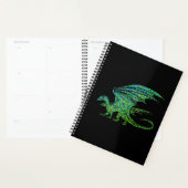 Amazing Green Dragon Mosaic Planner (Display)