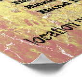 Amazing Grunge Rock Show Budget Poster (Hoek)