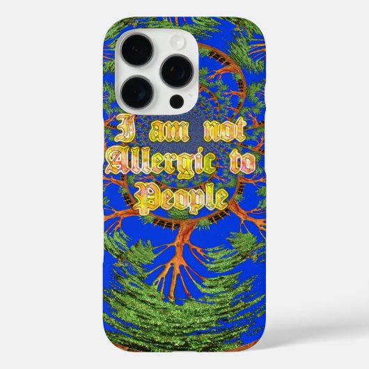 Amazing Hakuna Matata Ik ben niet allergisch voor Case-Mate iPhone Case (Achterkant)