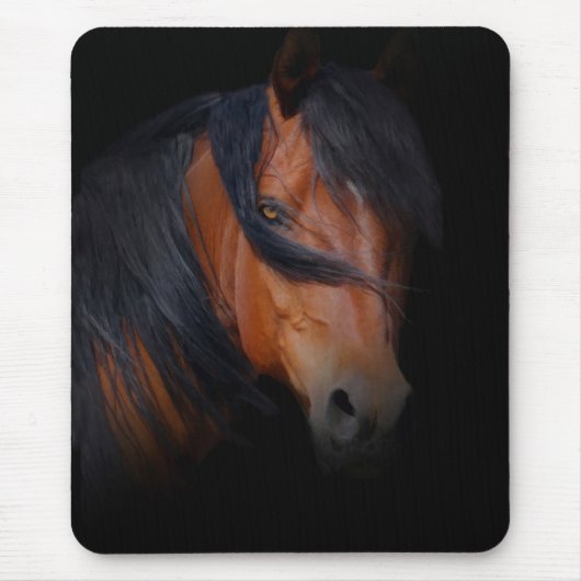 Amazing Horse Art Mousepad Muismat (Voorkant)