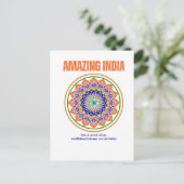 Amazing India Briefkaart (Staand voorkant)