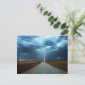 Amazing Lightning Briefkaart (Staand voorkant)