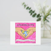 Amazing Love Inspirerend Briefkaart (Staand voorkant)
