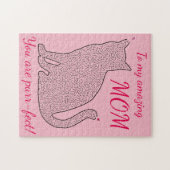 Amazing mam Cat Maze Puzzle Legpuzzel (Horizontaal)