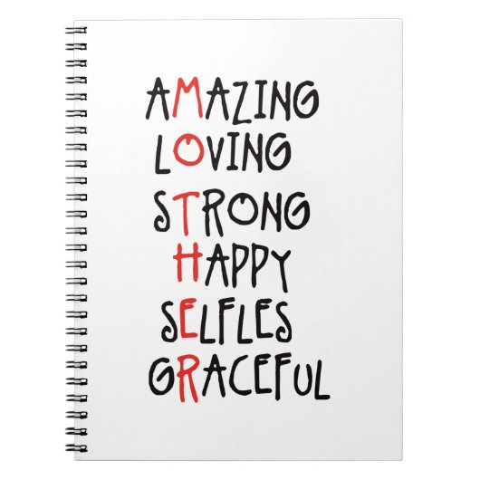 Amazing mam notitieboek (Voorkant)