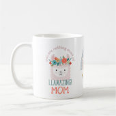 Amazing MOM GRANDMA MOTHER Funny Cute Llama Koffiemok (Links)