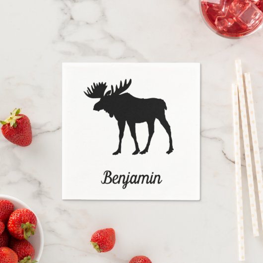 Amazing Moose Rustic Servet (Insitu)
