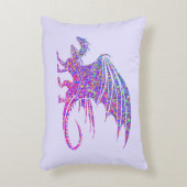 Amazing Mosaic Dragon Accent Kussen (Voorkant(Verticaal))