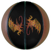 Amazing Mosaic Dragon Basketbal (Verticaal)