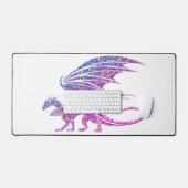 Amazing Mosaic Dragon Bureaumat (Keyboard & Muis)