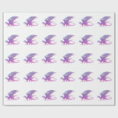 Amazing Mosaic Dragon Cadeaupapier (Vlak)