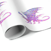 Amazing Mosaic Dragon Cadeaupapier (Rol Hoek)