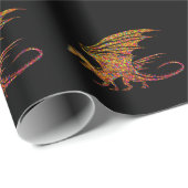 Amazing Mosaic Dragon Cadeaupapier (Rol Hoek)