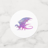 Amazing Mosaic Dragon Confetti (Kleine voorkant)